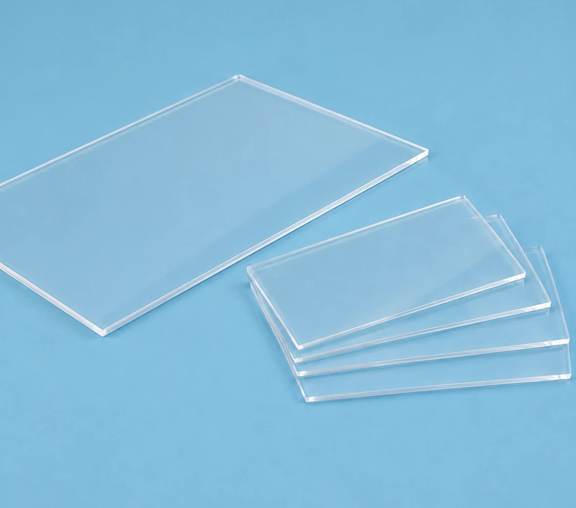 Polycarbonat Massivscheiben klar