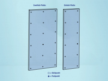 Montageschrauben 5,5 x 45 mm, mit Torx-Aufnahme, Farben weiß (VE 100 Stk.)