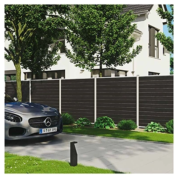 WOLLBACH-Serie, WPC-Steckzaun-Set