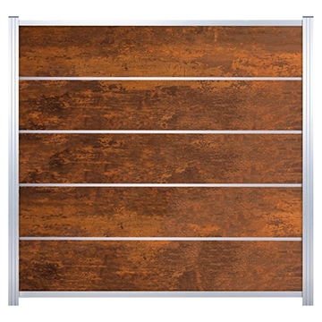 FARÖ-Serie HPL-Steckzaunsystem, DEKO-ROST 6 x 329 x 1792 mm