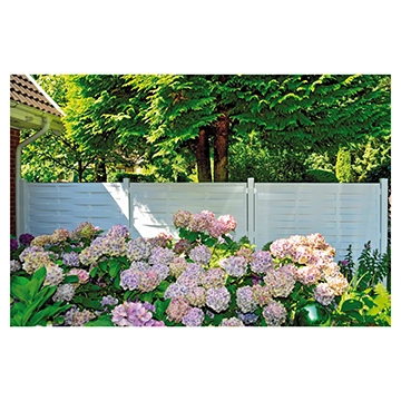 LIGHTLINE KS-LAMELLENZAUN, 90 x 180/90 cm, ECKE links