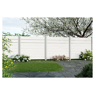 LIGHTLINE Steckzaunsystem, Nut- und Federprofil 17 x 200 mm