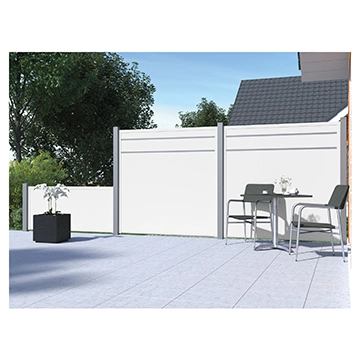 LIGHTLINE Steckzaunsystem, Dekorleiste anthrazit 17 x 25 mm