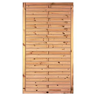 Lamellenzaun 100 x 180 cmRahmen 34/54 mm, kdi grün