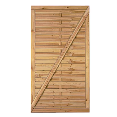 Tor für Lamellenzaun 100 x 180 cmRahmen 45/70 mm, ohne Beschlag