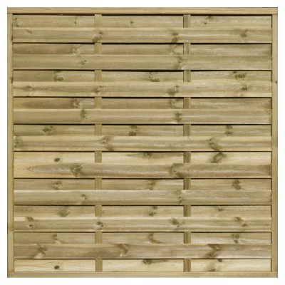 ECO-Dichtzaun 180 x 180 cmRahmen 30/45 mm, kdi grünLamellen 5 x 100 mm glatt