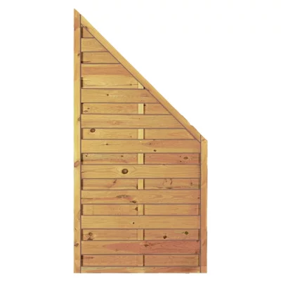 Maxi-Massiv-ECKE 90 x 180/90 cmRahmen 45/45 mm, kdi grünLamellen geriffelt & geschraubt