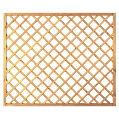 Diagonal-Rankzaun 180 x 150 cmMW 10 x 10 cm, Rahmen 45/45 mm, kdi grünLeisten 12 x 30 mm, genagelt
