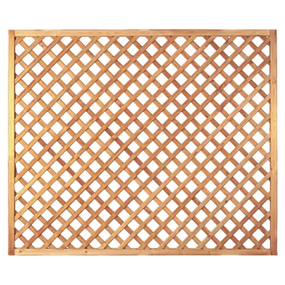 Diagonal-Rankzaun 180 x 150 cmMW 6 x 6 cm, Rahmen 45/45 mm, kdi grünLeisten 12 x 30 mm, genagelt