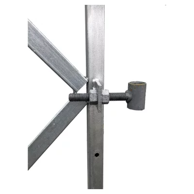 FLEXI Torrahmen100 x 155 cm, für Torbreiten 85 - 100 cmverzinkter Metallrahmen 20 x 30 mm, inkl. 2 verstellbaren Kloben