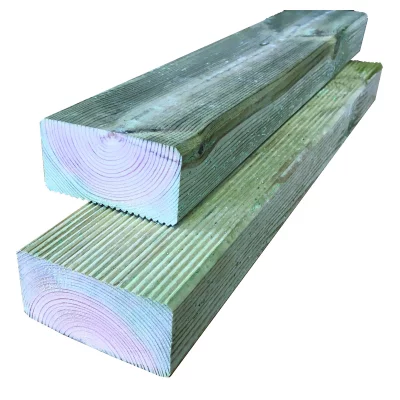 Konstruktionsholz45 x 90 x 3000 mm, kdi grüneinseitig geriffelt