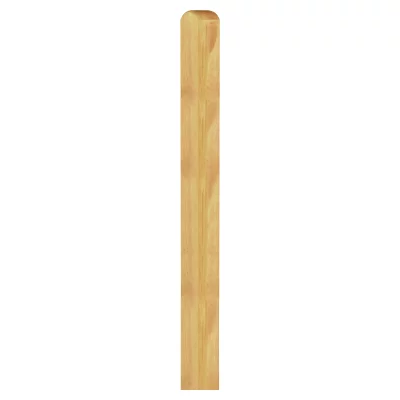 Pfosten Kopf gerundet9 x 9 x 165 cm, kdi-grünallseitig glatt