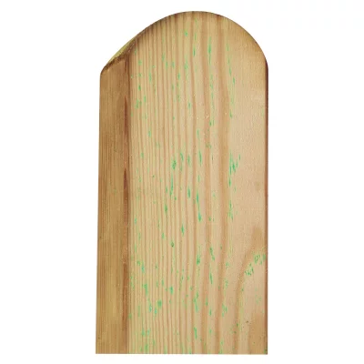Pfosten Kopf gerundet9 x 9 x 210 cm, kdi-grünallseitig glatt