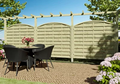 Pergola komplett9 x 9 x 450 cm, kdi-grün