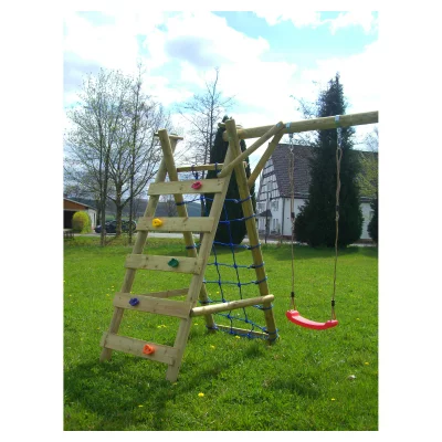 MAJA DoppelschaukelB380 x T170 x H220 cmRundhölzer 10 cm