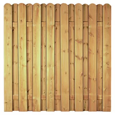 DAAN-Serie gerade180 x 180 cm, kdi-grünLamellen 20 x 145 mm, geschraubt