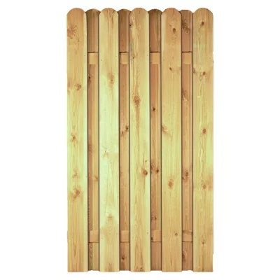DAAN-Serie gerade100 x 180 cm, kdi-grünLamellen 20 x 145 mm, geschraubt