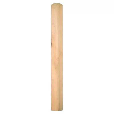 Pfosten Eiche9 x 9 x 110 cmKopf mit Bischofsmütze
