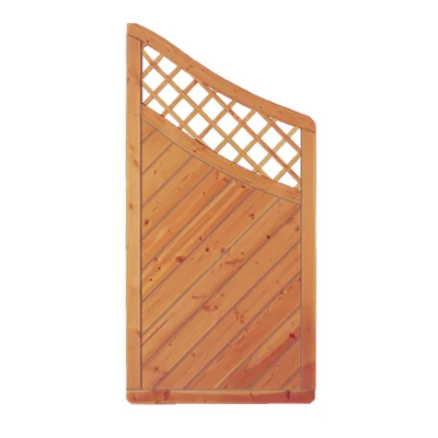 CLASSICO-Serie Krone-Ranki90 x 180/140 cm, DouglasieRahmen 40/68 mm, Profilbretter 16/118 mm