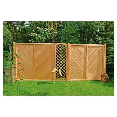 CLASSICO-Serie Krone-Ranki Abschluß60 x 180/183 cm, DouglasieRahmen 40/68 mm, Rankstäbe 20/20 mm