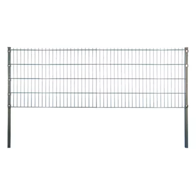 JUMBO Doppelstabmatte RAL 7016 anthrazit2500 x  1030 mm MW 200/50, Stäbe 8/6/8 mm