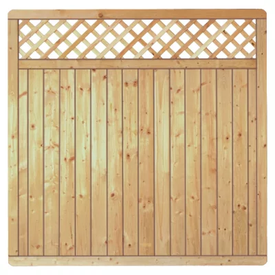 CLASSIC-Serie-Senkrecht Ranki180 x 180 cm, kdi-grünRahmen 40/70 mm, Profilbretter 16/118 mm