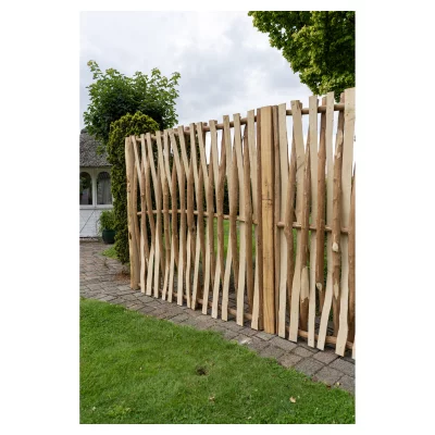 PACO-Serie180 x 180 cm, aus Halblattenmit seitlichem Rahmen, naturbelassen