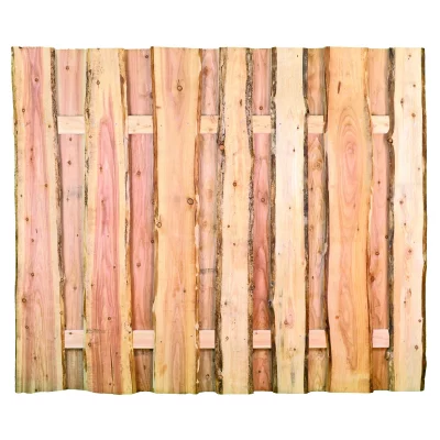 JÜTLAND-Serie Lärche, 180 x 150 cm180 x 150 cm, Riegel 30/80 mmBretter sägerau ca. 20mm mit Baumkante