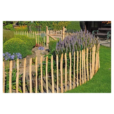 ROLLO-LattenzauntorBreite ca. 100 cm, ohne BeschlagLattenabstand 8-10 cm, Höhe 90 cm