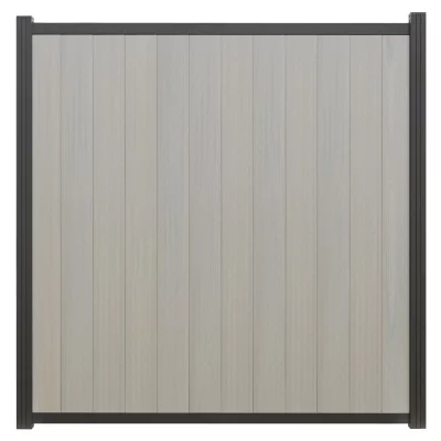 ECOSTECK-Set für SenkrechtmontageAnthrazit, Start und Endleiste verstärkt50/50 x 24 x 1655 mm, Aluminium