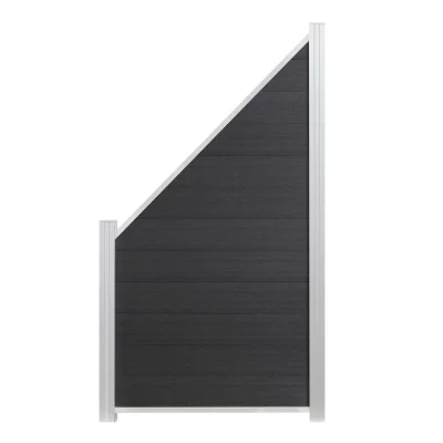 ECOSTECK-Start & Abschluss SetSILBER, für ein Eckelement32/25 x 20 x 900 mm, Aluminium
