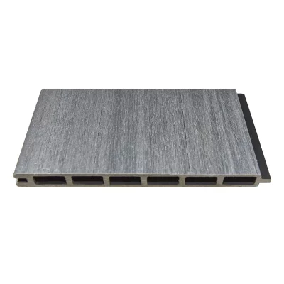 ELZE-Serie WPC-SteckzaunsystemZaunlamelle BREIT 20 x 300 x 1790 mmGRAU co-extrudiert