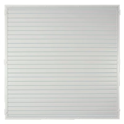 LIGHTLINE KS-Zaunelement180 x 180 cmFüllung weiß / Rahmen weiß