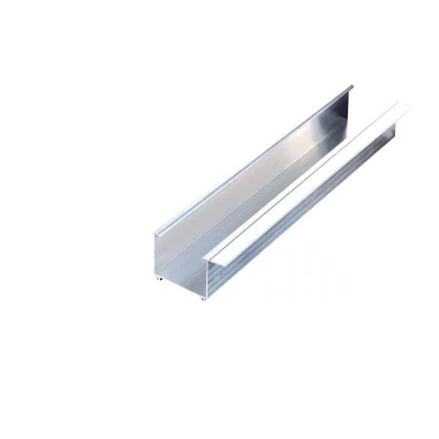 TJ90 Alu-Regenrinne4100 mm, pressblank
