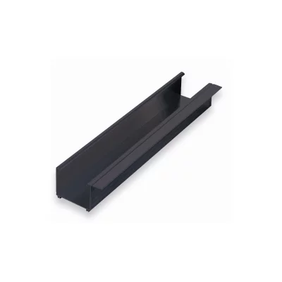TJ90 Alu-Regenrinne anthrazit6100 mm, RAL 7016