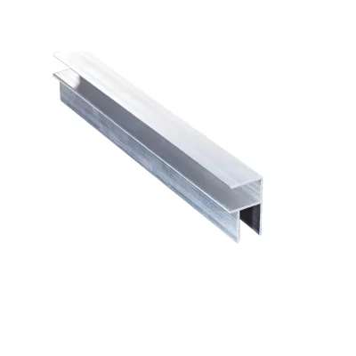 NOVAKLICK Eckprofil6000 mm, Alu, preßblank, 16mm