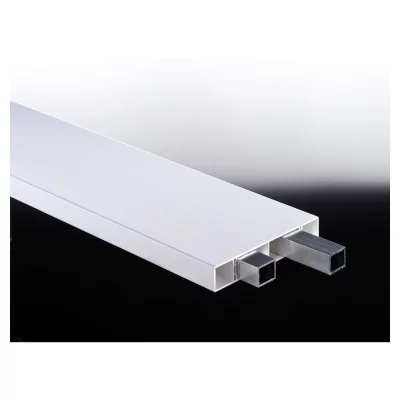 Hohlkammerbrett-Aluminiumverstärkung 25 x 20 x 2 mm, preßblank6000 mm