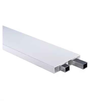 Hohlkammerbrett Aluverstärkung 20x15x2 mm, Länge6000 mm