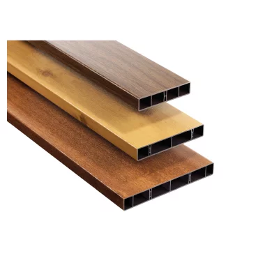 Hohlkammerbrett 200 x 25 mm, farbig, PVC6000 mmEiche - Astfichte - Golden Oak