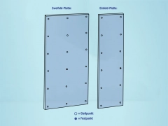 Montageschrauben 5,5 x 45 mm, mit Torx-Aufnahme, Farben weiß (VE 100 Stk.)