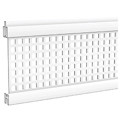 ECOSTECK-Gitterfüllung Aluminium