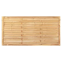 Lamellenzaun 180 x 90 cmRahmen 34/54 mm, kdi grün