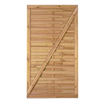 Tor für Lamellenzaun 100 x 180 cmRahmen 45/70 mm, ohne Beschlag
