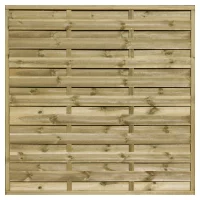 ECO-Dichtzaun 180 x 180 cmRahmen 30/45 mm, kdi grünLamellen 5 x 100 mm glatt