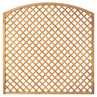 Bogen-Rankzaun-Serie 180 x 180/160 cmMW 6 x 6 cm, Rahmen 45/45 mm, kdi grünLeisten 12 x 30 mm, genagelt