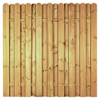 LIEKE-Serie gerade 180 x 180 cmohne Rahmen, kdi grünLamellen 14 x 120 mm, geschraubt