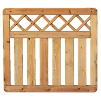 KAMPEN-Serie Senkrecht Ranki 100 x 90 cmRahmen 45/70 mm, kdi grünLatten 16/90 mm, glatt