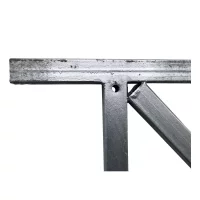 FLEXI Torrahmen
120 x 155 cm, für Torbreiten 105 - 120 cm
verzinkter Metallrahmen 20 x 30 mm, inkl. 2 verstellbaren Kloben