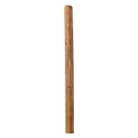 Pfosten BRAUN Kopf gerundet9 x 9 x 110 cm, kdi-braunallseitig glatt
