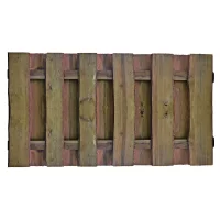 SEELAND-Serie kdi-braun180 x 90 cm, Bretter sägerau, ca. 16mmRiegel 30/80 mm, mit Baumkante